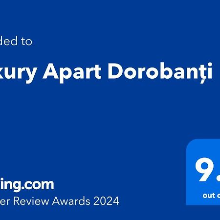 Luxury Apart Dorobanti 부쿠레슈티 외부 사진